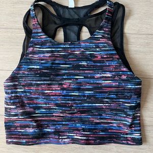 Lulu lemon cropped sports top, sports bra
